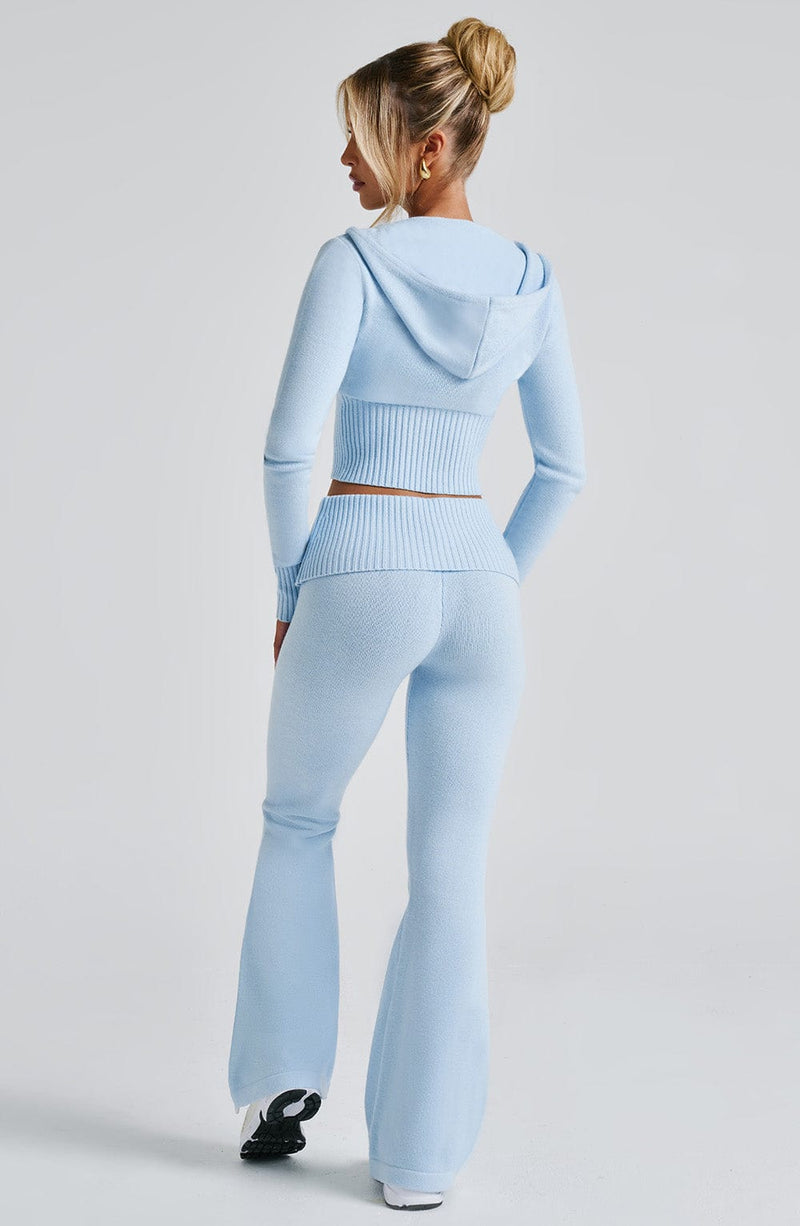 Portia Knit Pants - Baby Blue Pants Babyboo Fashion Premium Exclusive Design