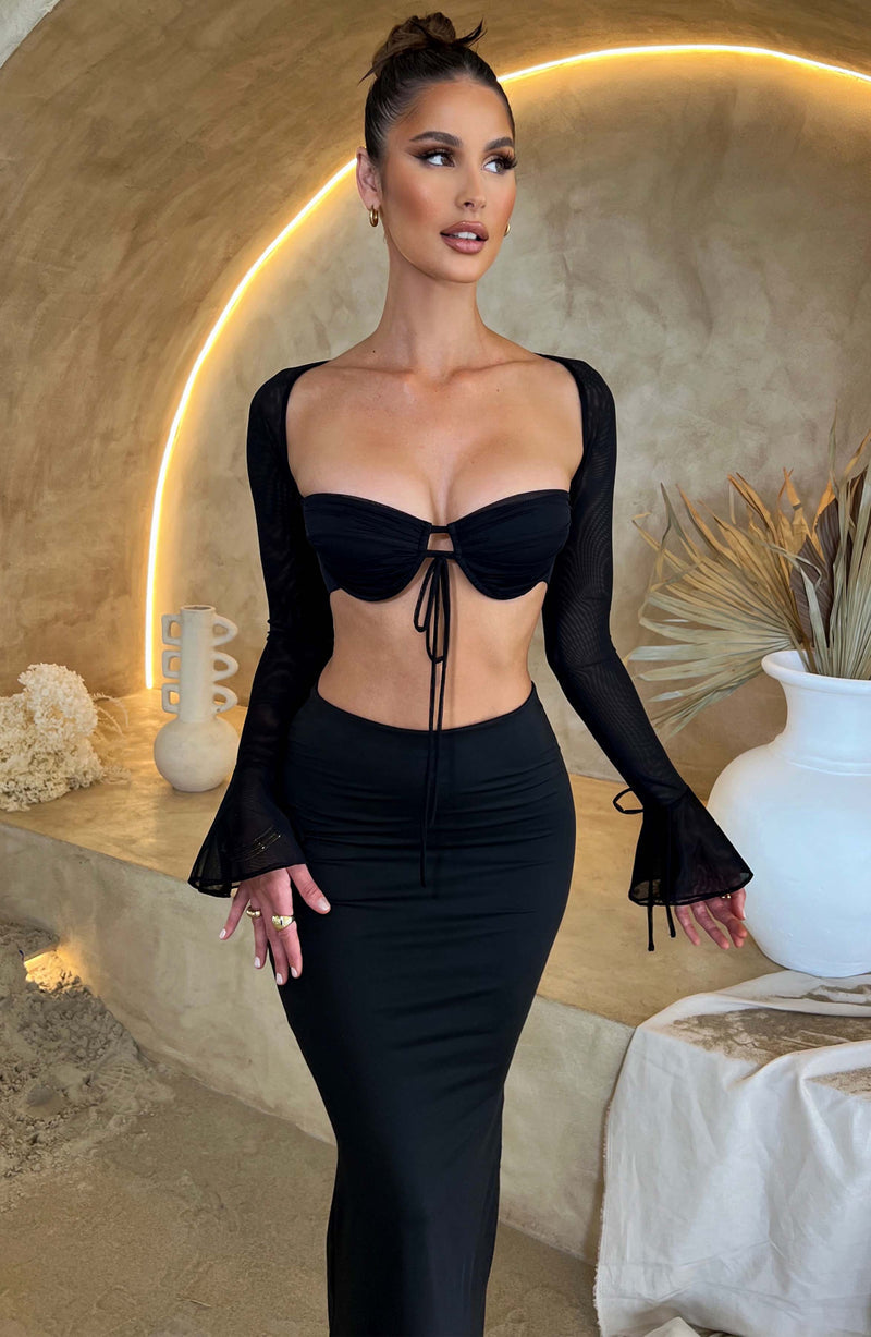 Priscilla Top - Black Babyboo Fashion Premium Exclusive Design