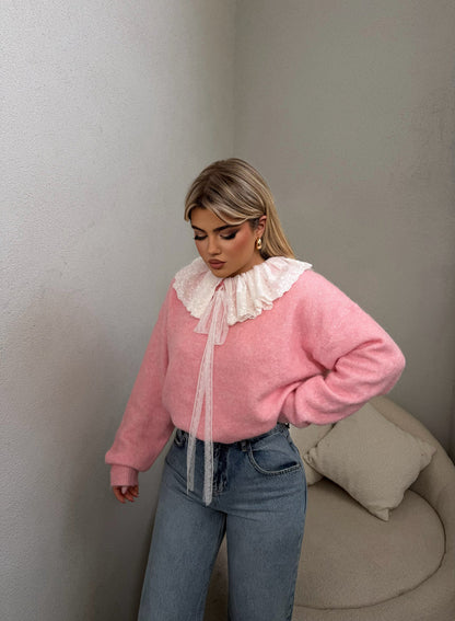 PULOVER ROZE