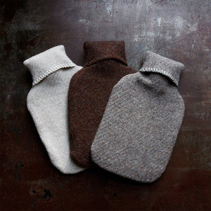 Recycled Wool Diagonal Stripe Hot Water Bottle Boston General Store