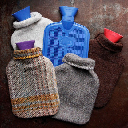 Recycled Wool Diagonal Stripe Hot Water Bottle Boston General Store
