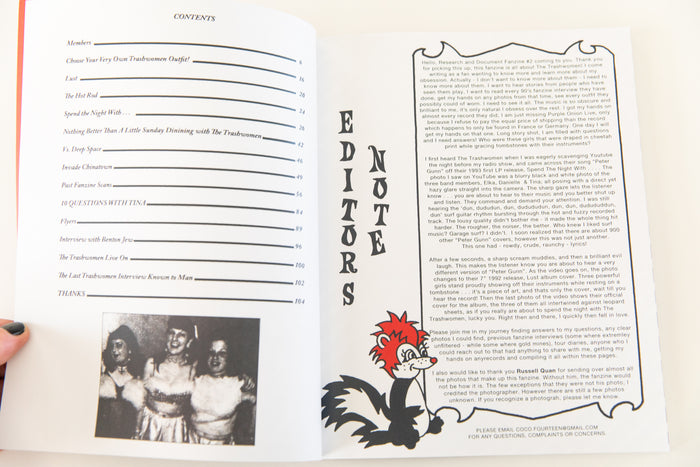 RESEARCH & DOCUMENT FANZINE | Issue 2 THE TRASHWOMEN