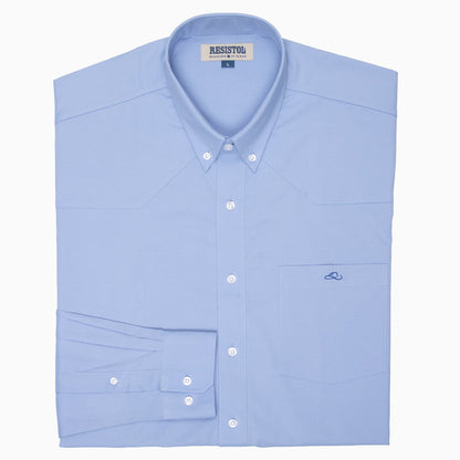 Resistol Dress Shirt - Light Blue - RESISTOL Cowboy Hats