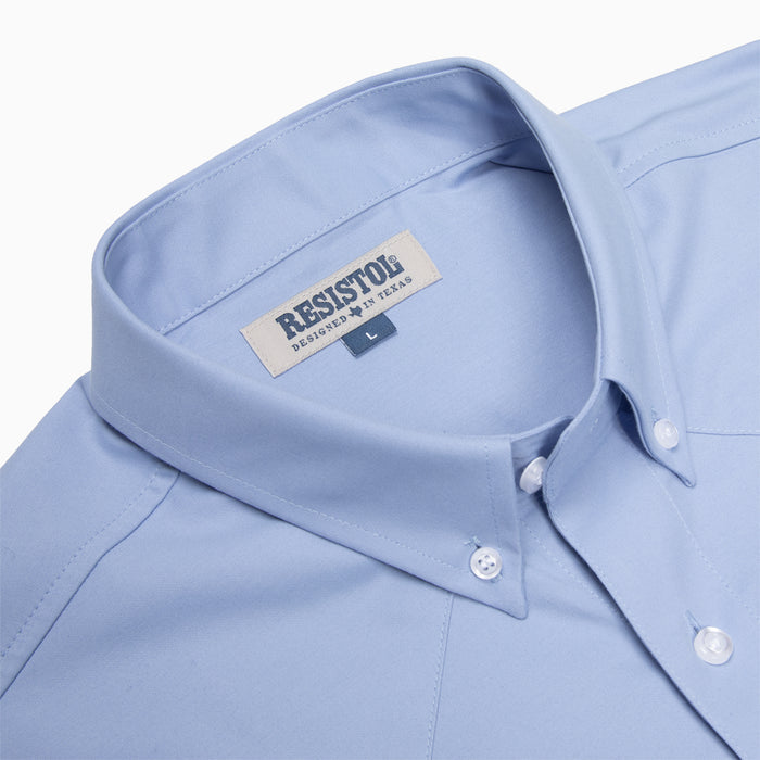 Resistol Dress Shirt - Light Blue - RESISTOL Cowboy Hats