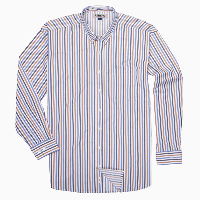 Resistol Dress Shirt - Multi-Stripe - RESISTOL Cowboy Hats