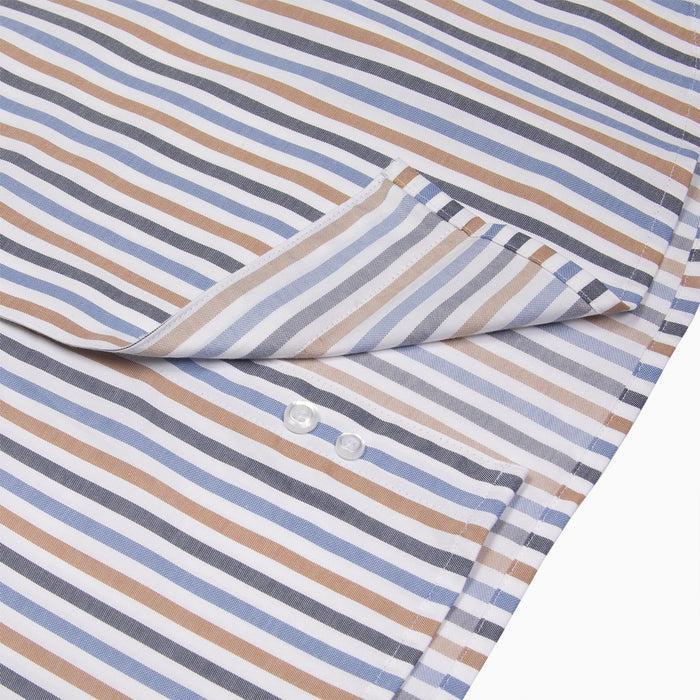 Resistol Dress Shirt - Multi-Stripe - RESISTOL Cowboy Hats