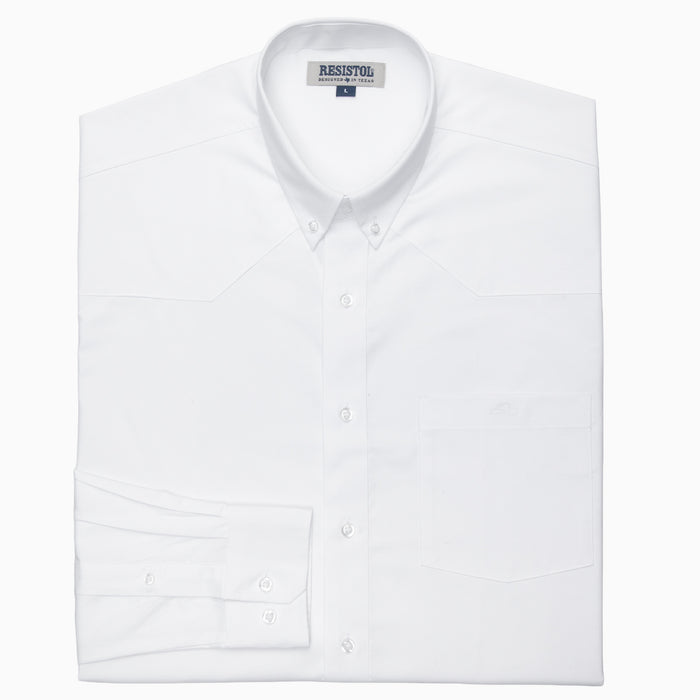 Resistol Dress Shirt - White - RESISTOL Cowboy Hats
