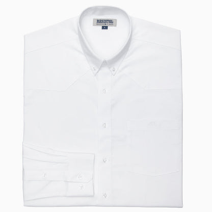 Resistol Dress Shirt - White - RESISTOL Cowboy Hats