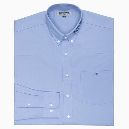 Resistol Marketing Shirt - Light Blue - RESISTOL Cowboy Hats