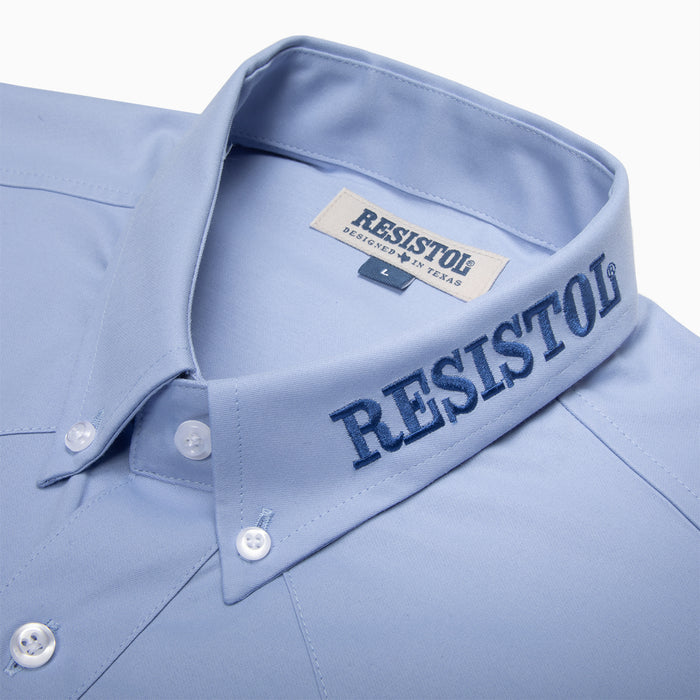 Resistol Marketing Shirt - Light Blue - RESISTOL Cowboy Hats
