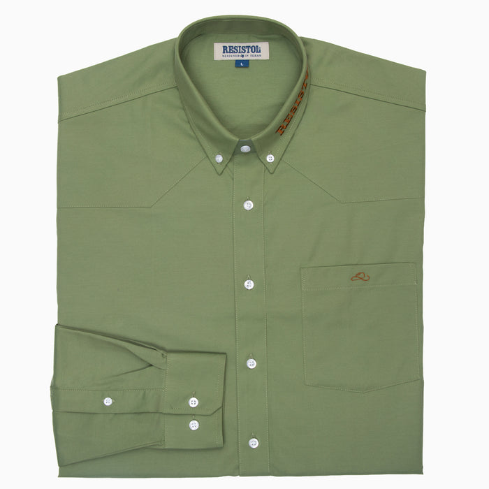 Resistol Marketing Shirt - Olive - RESISTOL Cowboy Hats
