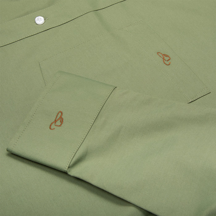 Resistol Marketing Shirt - Olive - RESISTOL Cowboy Hats