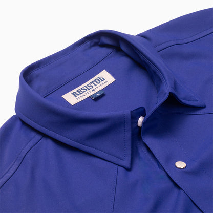 Resistol Performance Shirt - Blue - RESISTOL Cowboy Hats