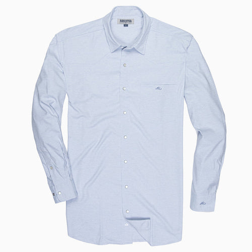 Resistol Performance Shirt - Light Blue - RESISTOL Cowboy Hats