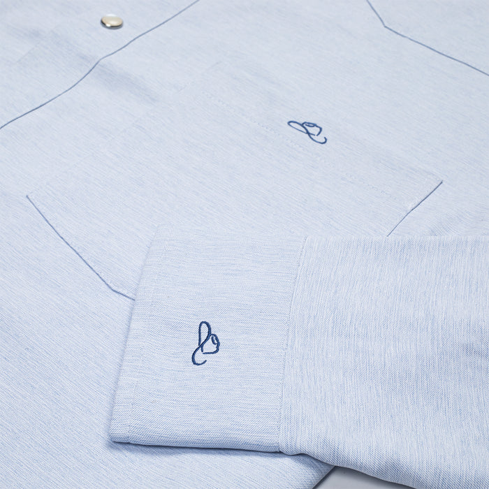 Resistol Performance Shirt - Light Blue - RESISTOL Cowboy Hats