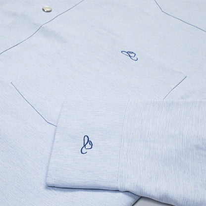 Resistol Performance Shirt - Light Blue - RESISTOL Cowboy Hats