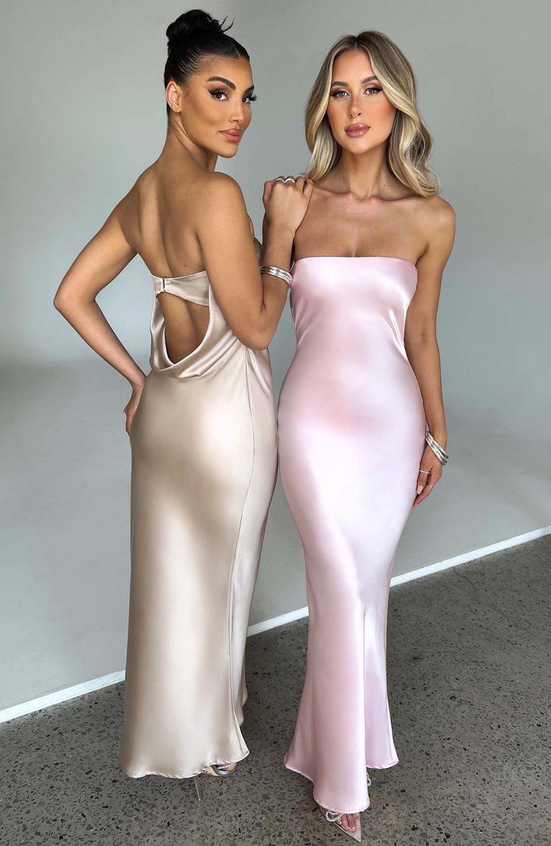 Rheanna Maxi Dress - Blush Babyboo Fashion Premium Exclusive Design