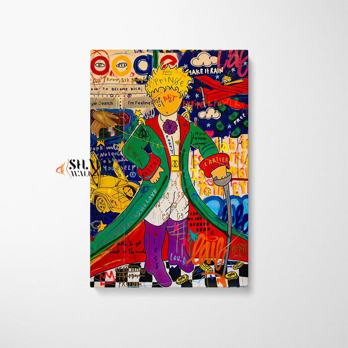 Rich Little Prince Canvas Wall Art