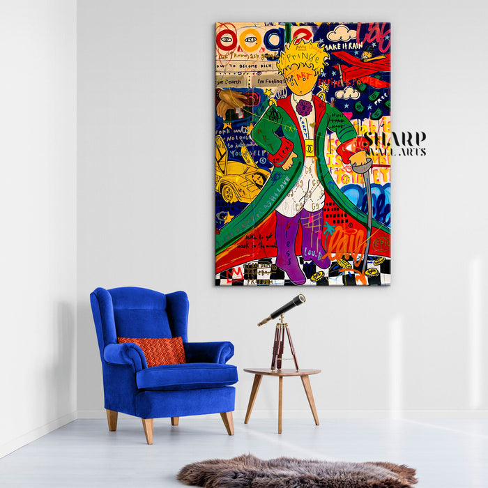 Rich Little Prince Canvas Wall Art