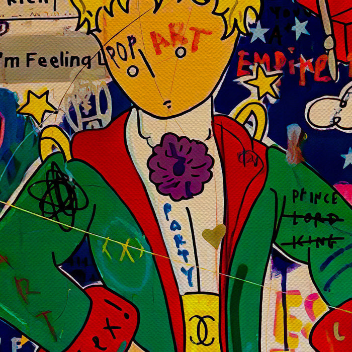 Rich Little Prince Canvas Wall Art