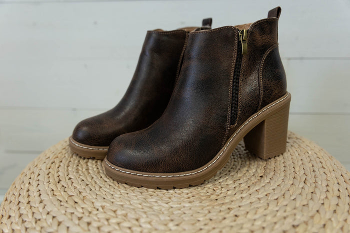 Rocky Top Espresso Crinkle Boot