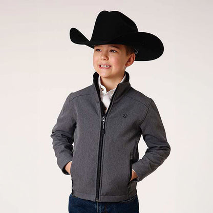 Roper Boys Tech Series Grey Softshell Jacket