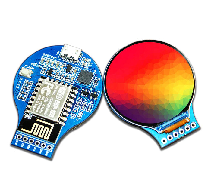 RoundyFi - ESP8266 Round LCD Board by SBC - The Pi Hut