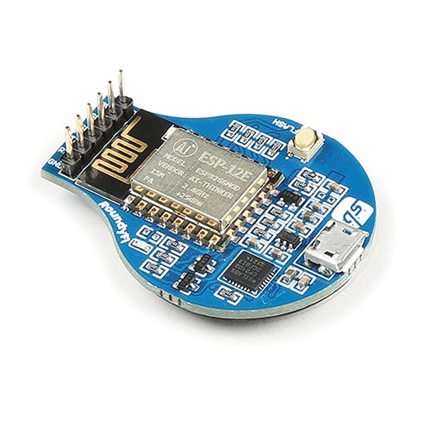 RoundyFi - ESP8266 Round LCD Board by SBC - The Pi Hut