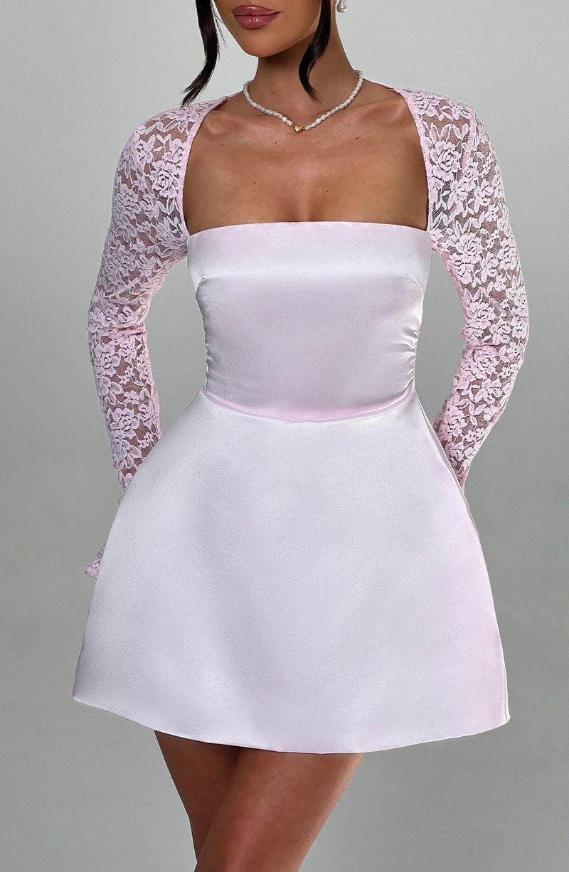 Sadie Mini Dress - Blush Dress Babyboo Fashion Premium Exclusive Design