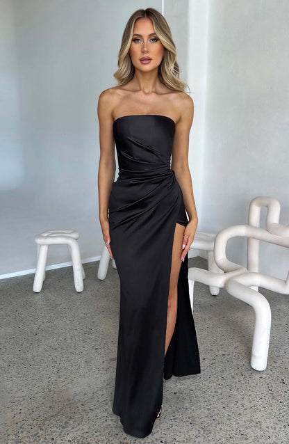 Safiya Maxi Dress - Black Babyboo Fashion Premium Exclusive Design