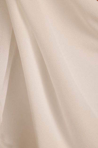 Santorini White Chiffon Mini Dress