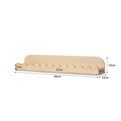 Sarah Scalloped Wall Shelf
