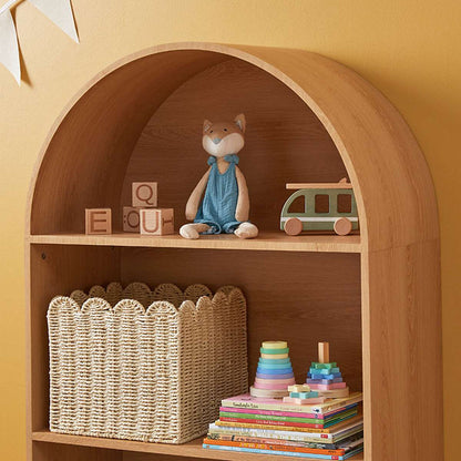 Scalloped Cube Basket