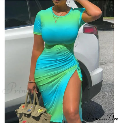Sexy Shiny Graceful Mermaid Dress Style6 / S