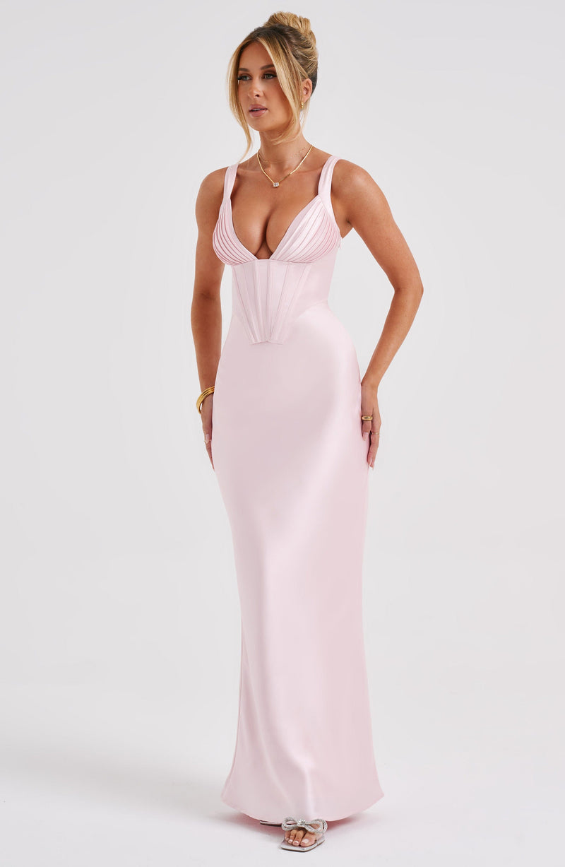 Shae Maxi Dress - Blush Dress Babyboo Fashion Premium Exclusive Design