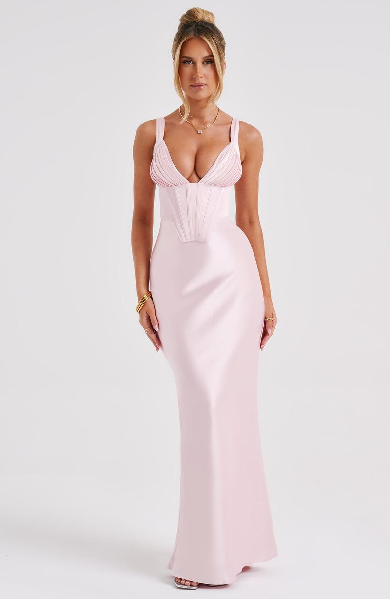Shae Maxi Dress - Blush Dress Babyboo Fashion Premium Exclusive Design