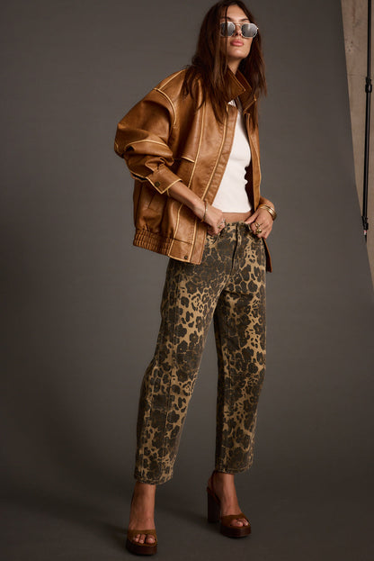 Back view of the piece showing the silhouette and fit.