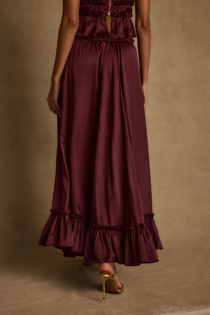 Lifestyle shot of the piece styled for day-to-night versatility.