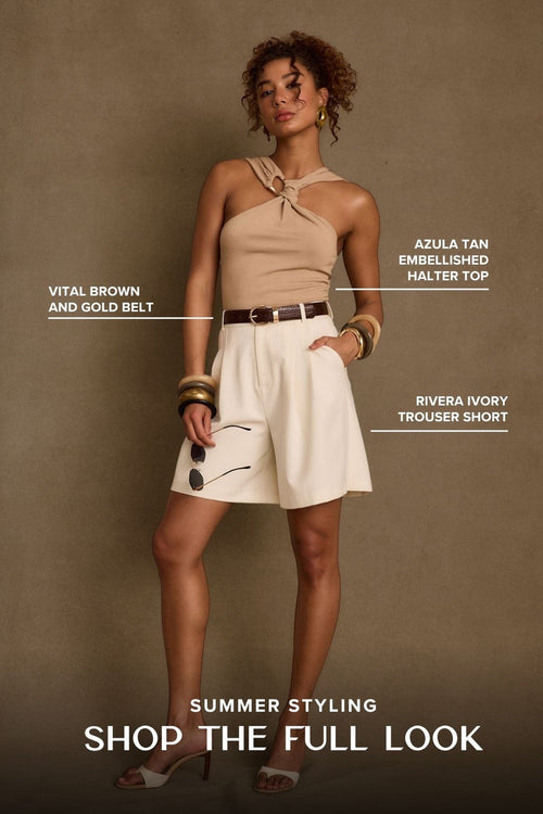 Piece with refined detailing and a flattering silhouette.