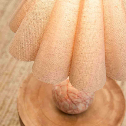 Sienna Solid Marble Base Table Lamp
