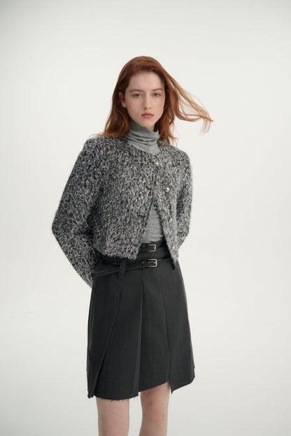 Silver tinsel jacket