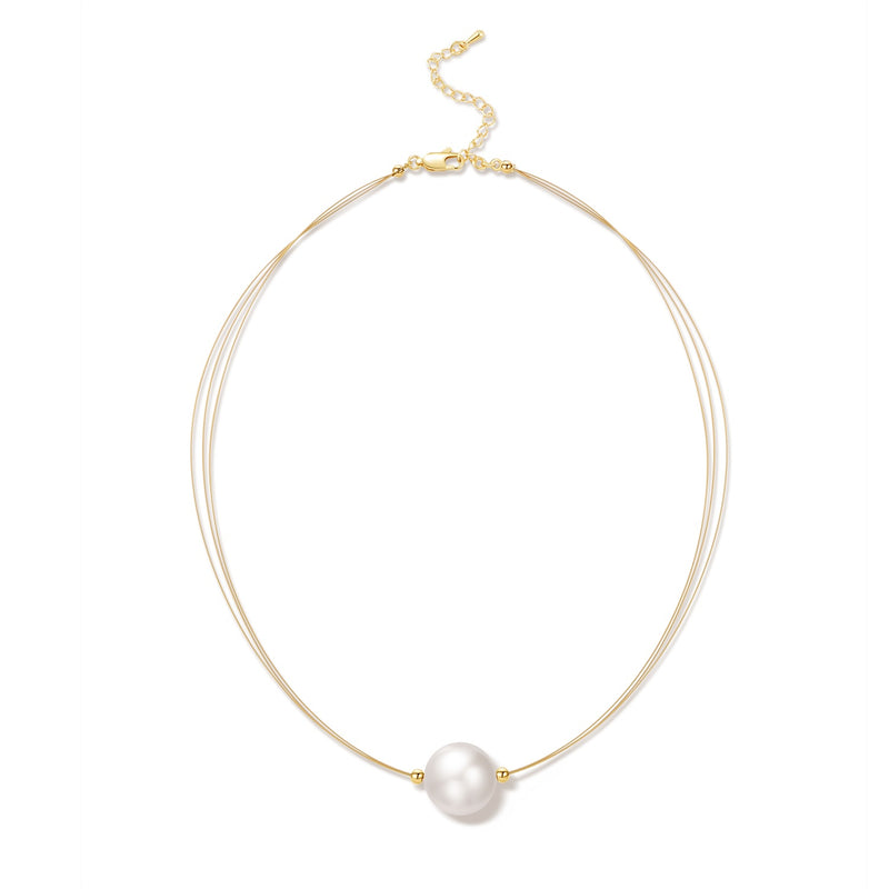 Single bead necklace