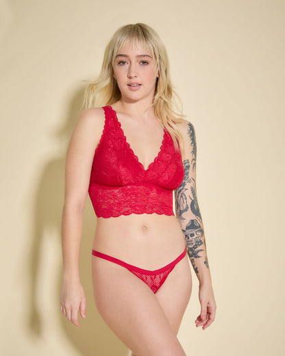 Red G-String - Never Say Never Skimpie G-String