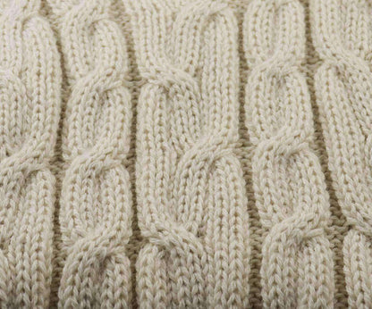 Sleeveless Cable Knit Alpaca Sweater-Apparel-Alpaca Direct-Alpaca Direct