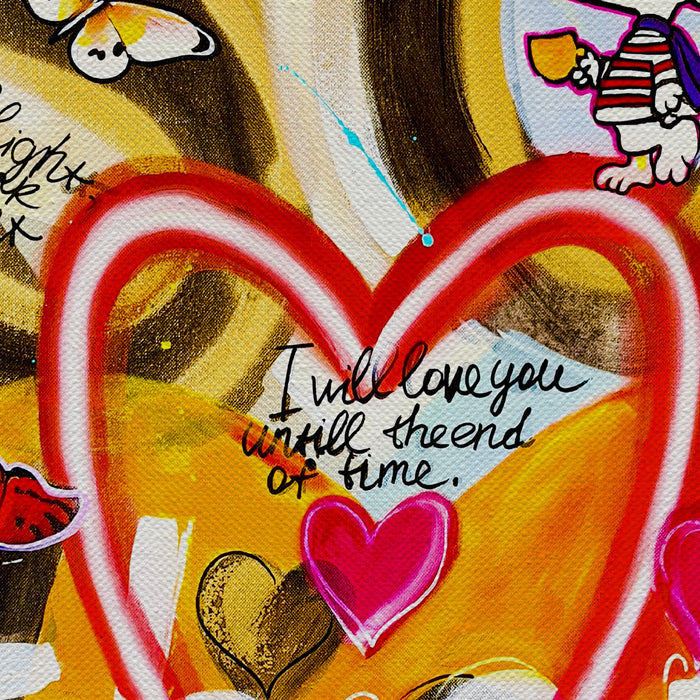 So This Is Love Canvas Wall Art
