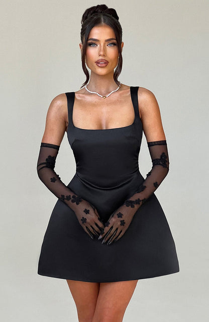 Sofie Mini Dress - Black Dress Babyboo Fashion Premium Exclusive Design