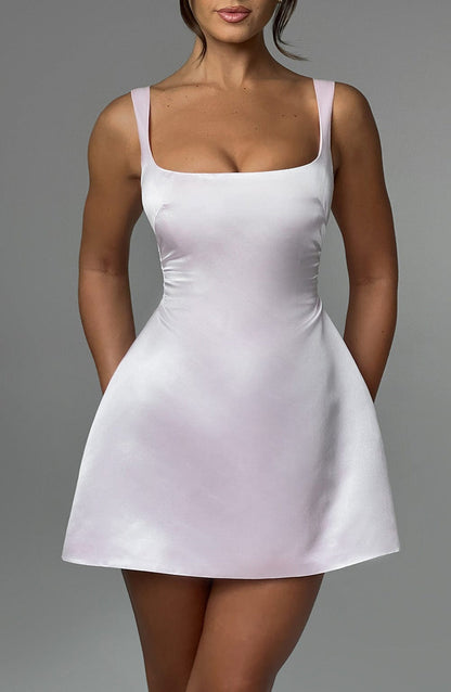 Sofie Mini Dress - Blush Dress Babyboo Fashion Premium Exclusive Design