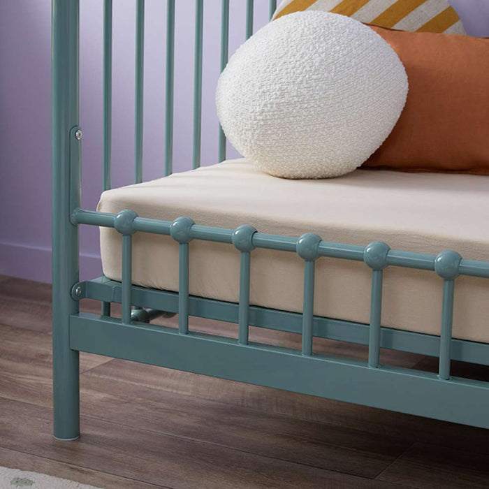 Sonata Cot Toddler Bed Conversion - Sage Green