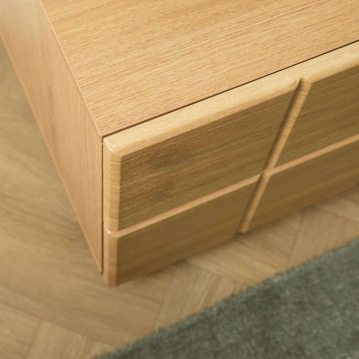 Sonny Checkerboard Bedside - Natural