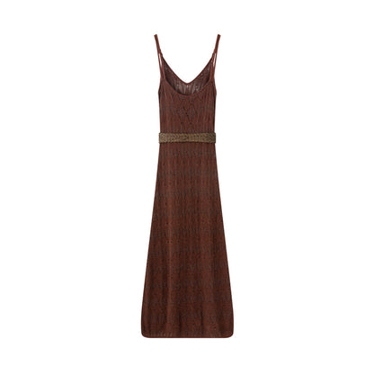 Spaghetti strap maxi dress